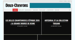 Desktop Screenshot of deux-chevrons.com